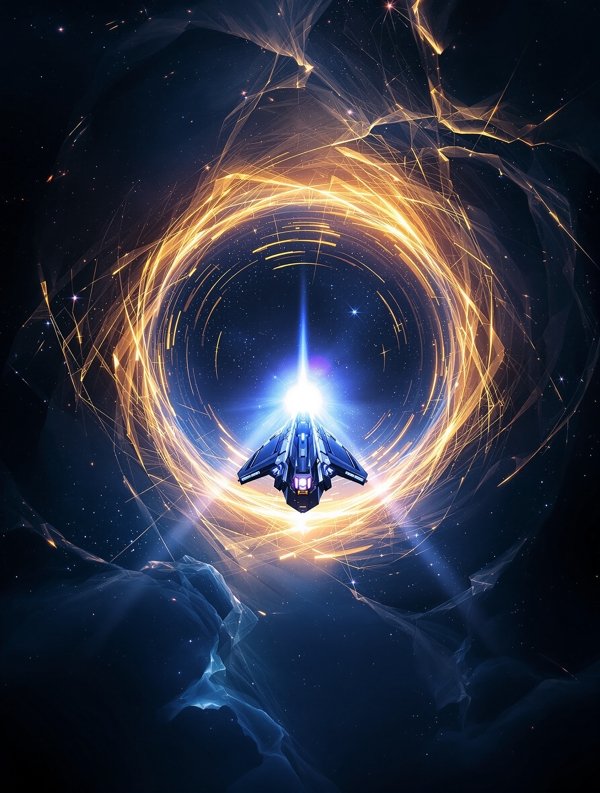 星际迷途：深渊觉醒 电影封面 - 科幻太空冒险巨制
